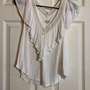 Cape Juby White Lace Blouse Women’s S